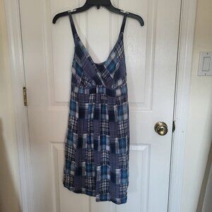 Faded Glory Plaid Baby Doll Dress